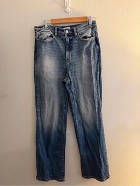 Cello Women's Straight-Leg Jeans - Faded Blue Denim
